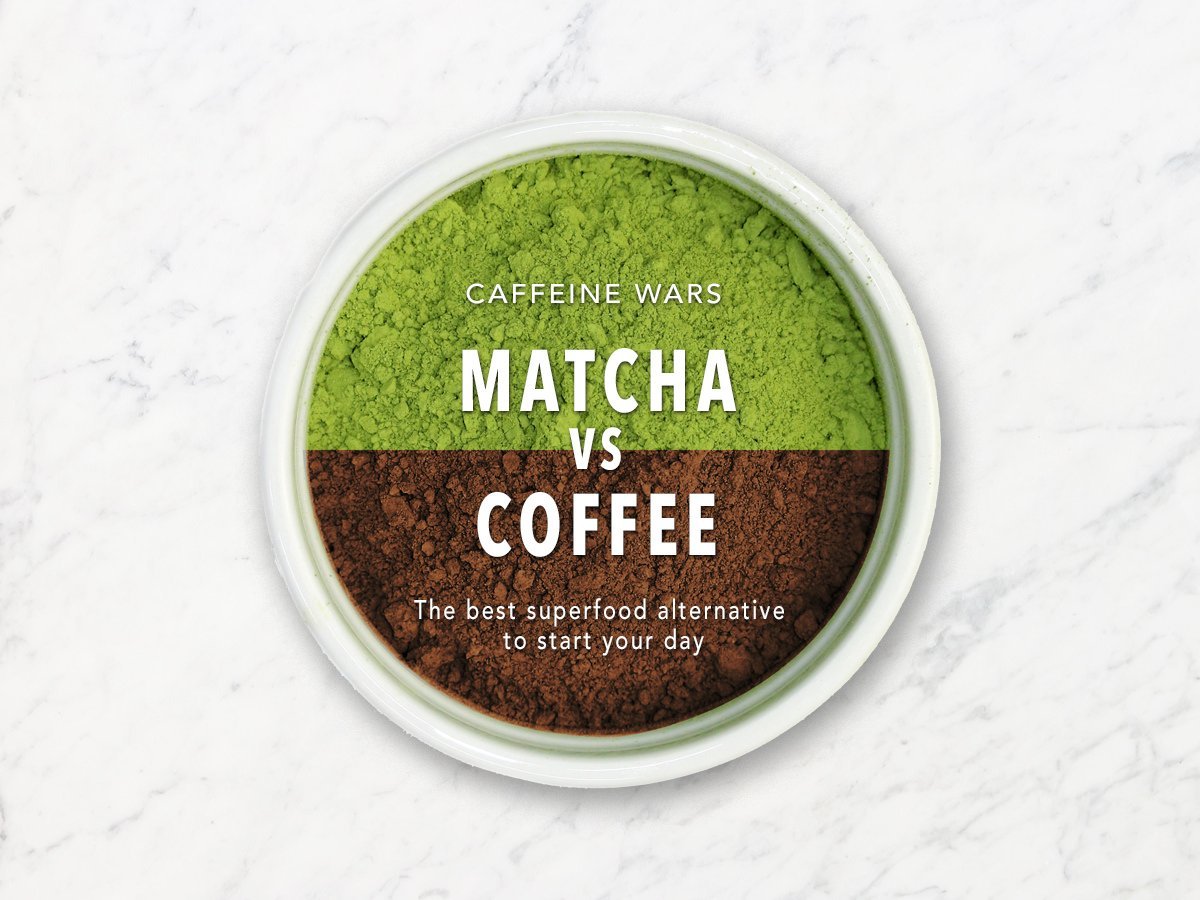 Caffeine Wars - Matcha vs Coffee