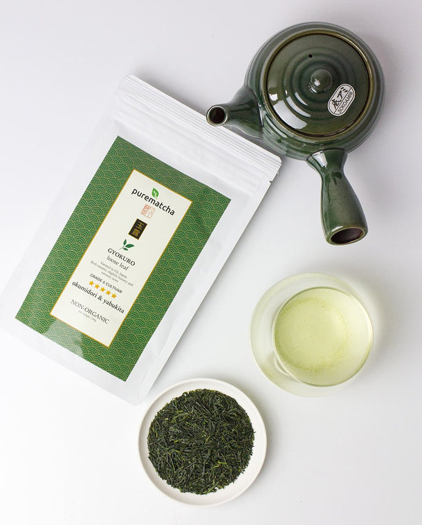100g GYOKURO Yabukita and Okumidori Blend - Purematcha Australia