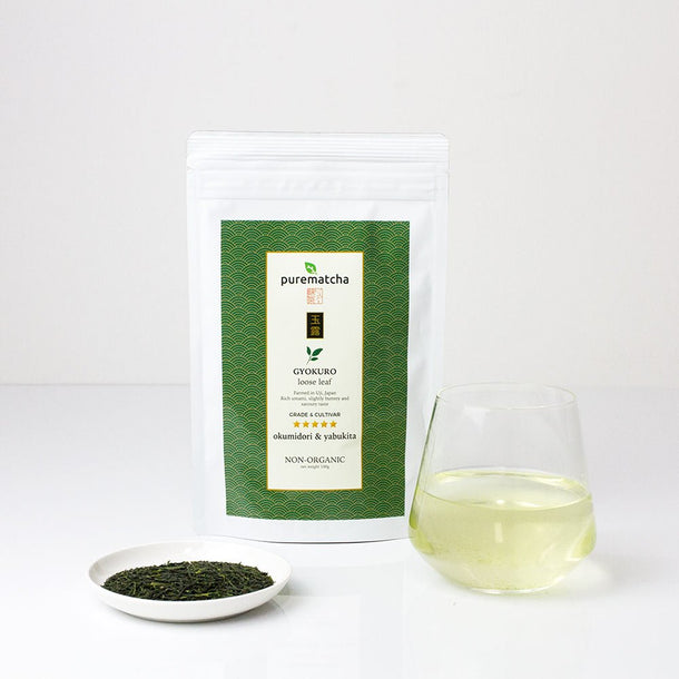 100g GYOKURO Yabukita and Okumidori Blend - Purematcha Australia