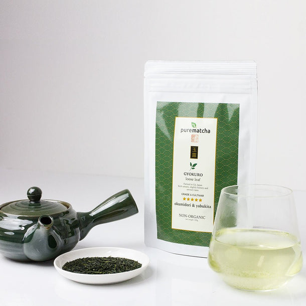 100g GYOKURO Yabukita and Okumidori Blend - Purematcha Australia