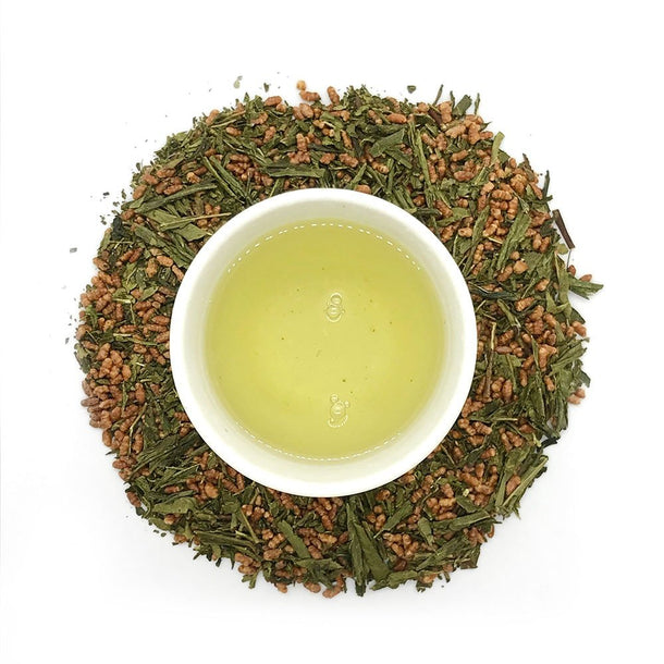 100g ORGANIC GENMAICHA Japanese Green Tea - Purematcha Australia