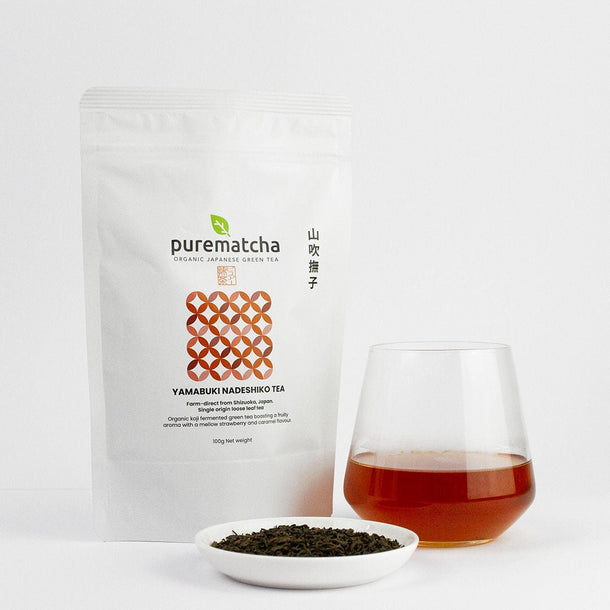 100g YAMABUKI NADESHIKO (Organic Fermented Loose Leaf Tea) - Purematcha Australia