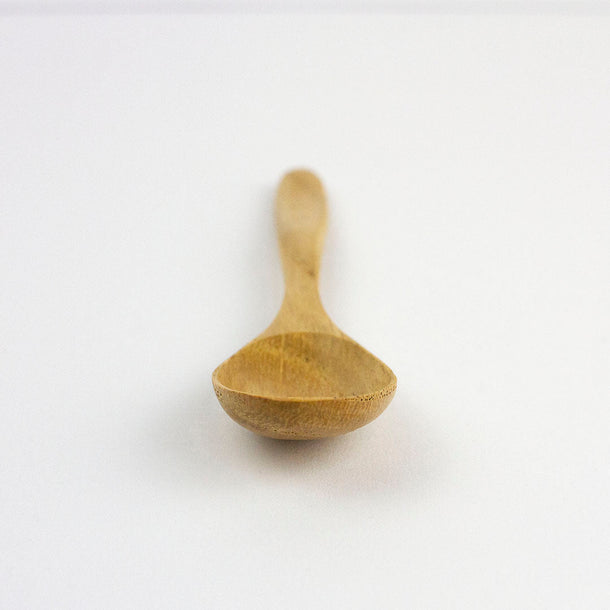 Chestnut Wood Tea Spoon (Made in Japan) - Purematcha Australia