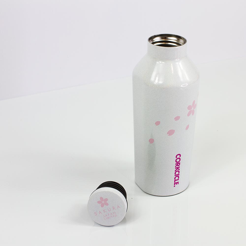Corkcicle Sakura Insulated Canteen White (270ml) Limited Edition Japan