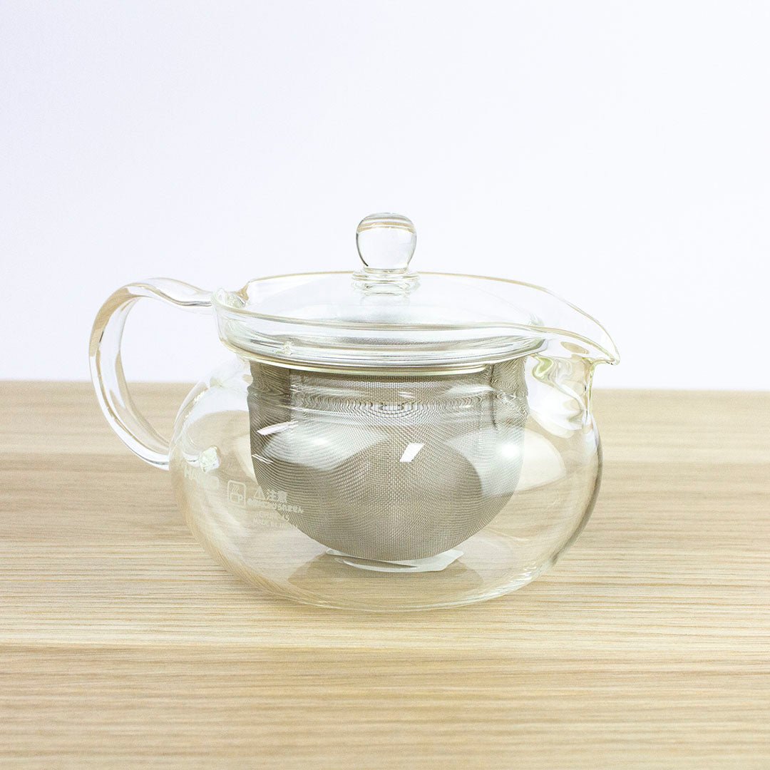 HARIO Glass Teapot with Infuser (450ml) CHJMN-45T - Purematcha Australia