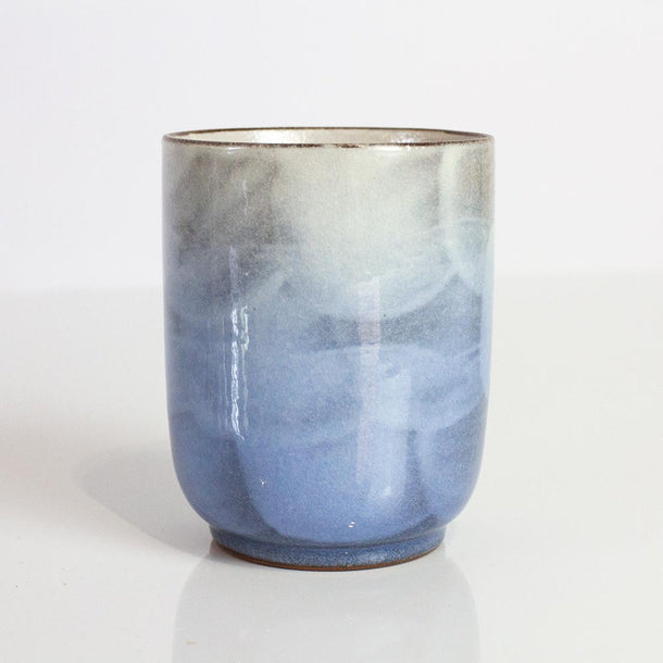 KUMIYU Aya-Glazed Kutani Feather Tea Cup Set - Purematcha Australia
