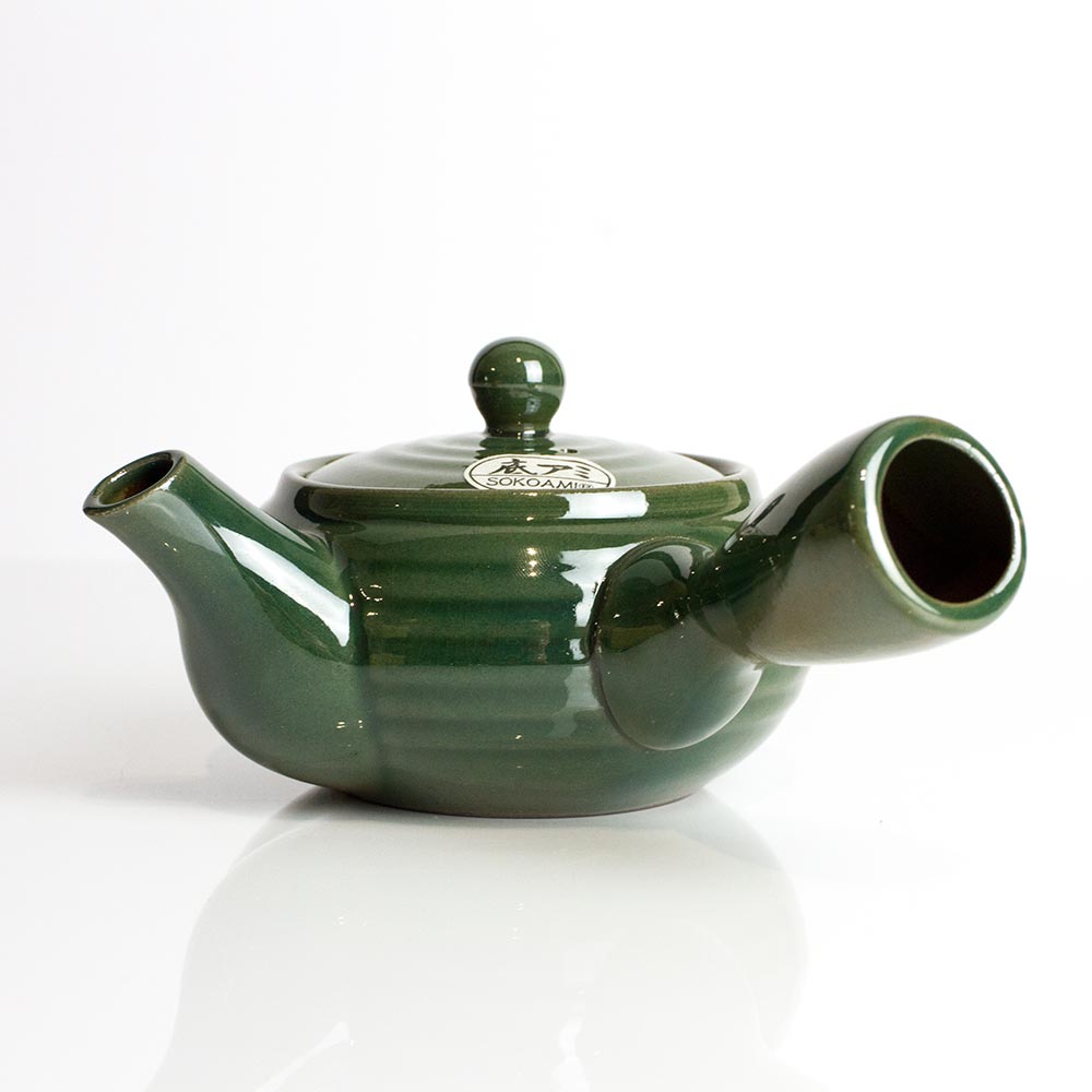 MIDORI Banko-Yaki Japanese Teapot Kyusu (320ml) - Purematcha Australia