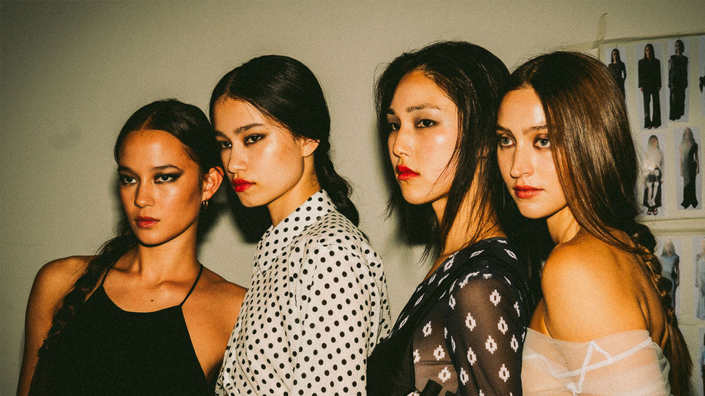 Backstage and Front Row with Purematcha at Australian Fashion Week 2024