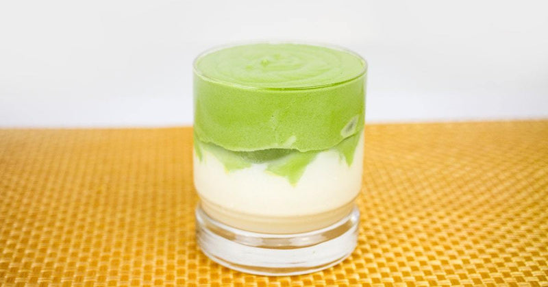 Dalgona Matcha Latte Recipe (No eggs)