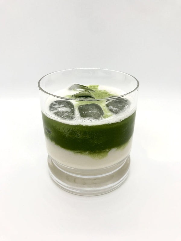 How to Make Layered Ice Matcha Latte