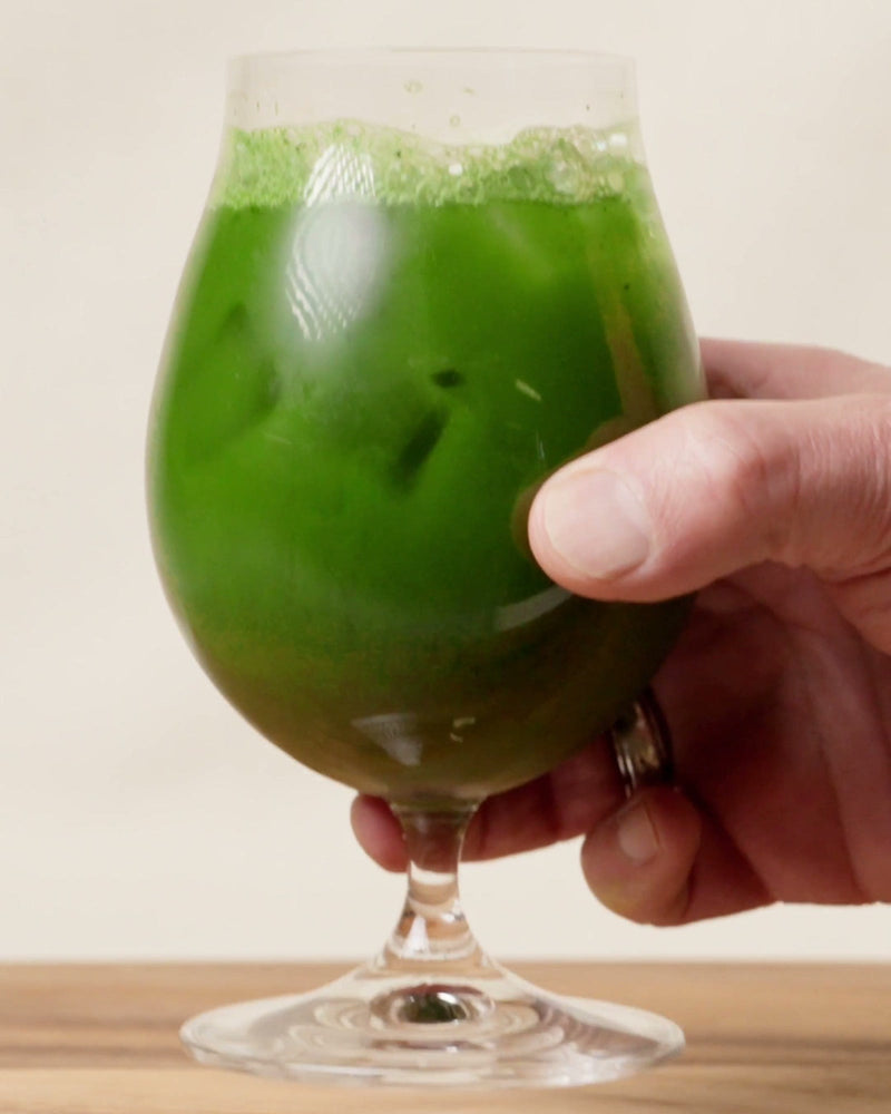 Iced Matcha Ginger Beer Recipe