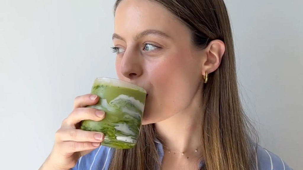 Matcha Mango Smoothie Recipe