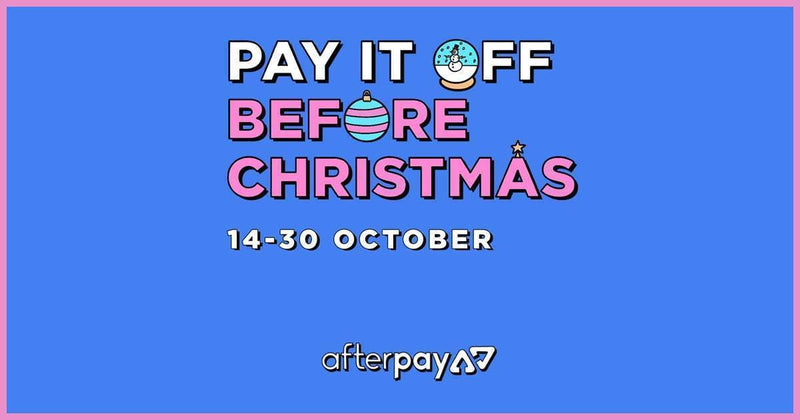 Pay it off before Christmas