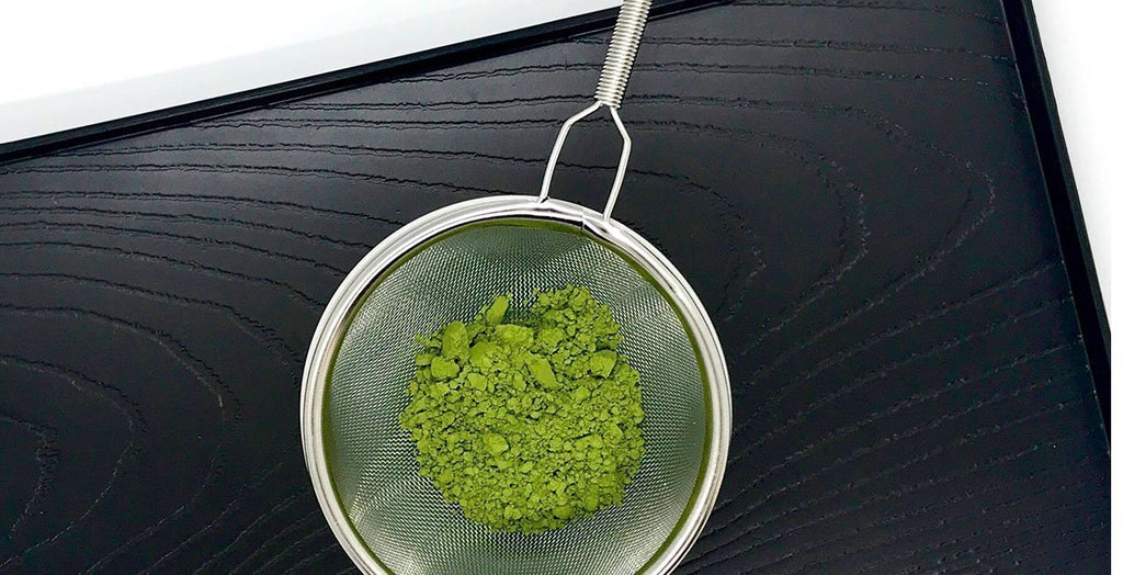 Why my matcha powder won't dissolve - Matcha tea sifter