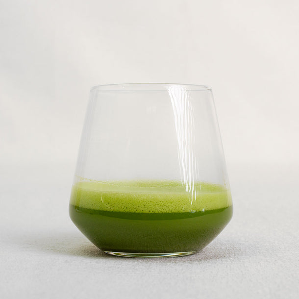 AKINOMORI culinary grade matcha brewed in chawan