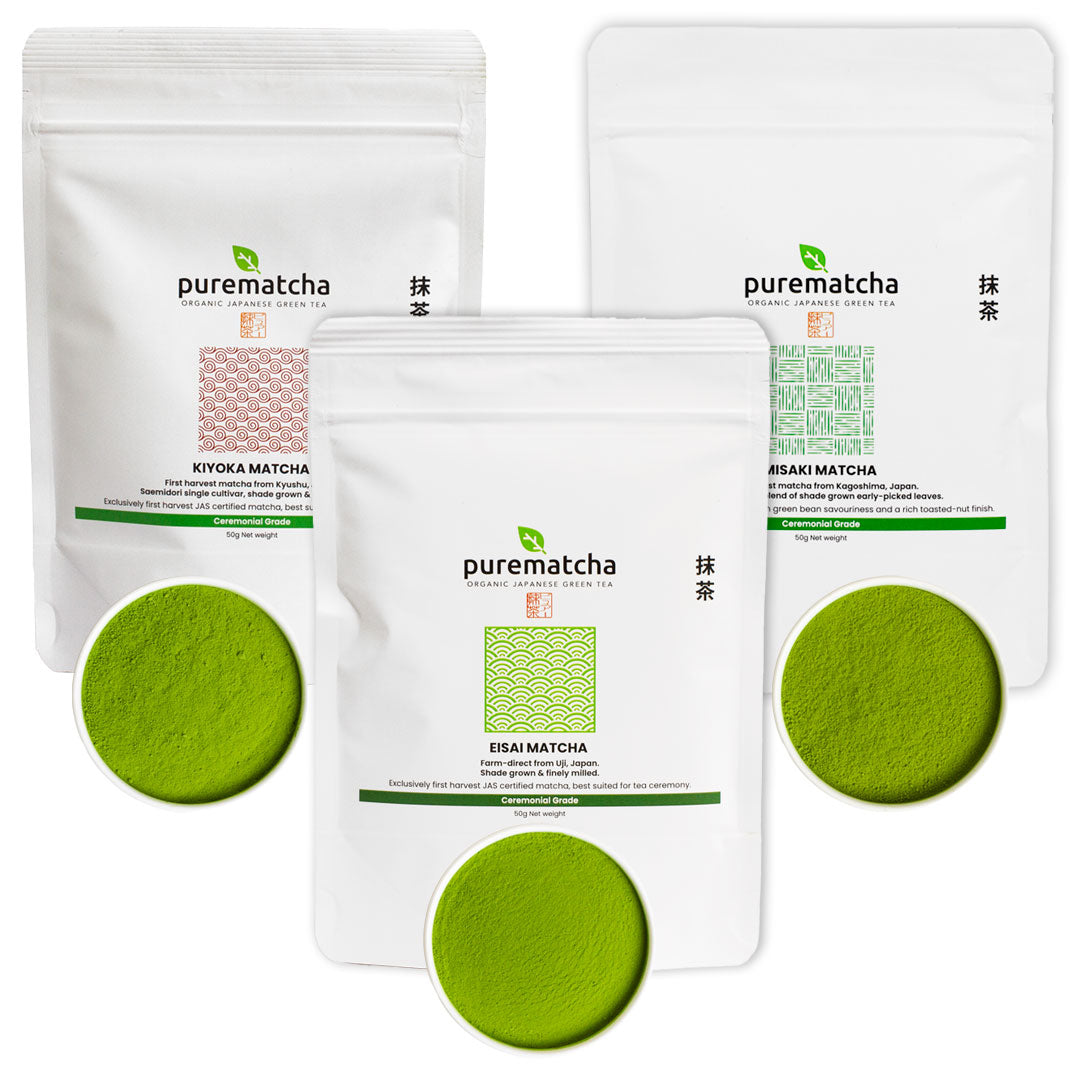 Ceremonial Matcha Trio Pack
