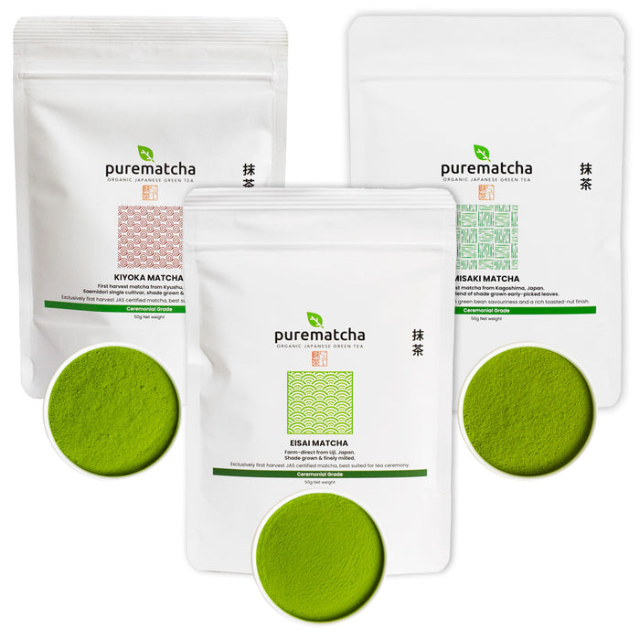 Ceremonial Matcha Trio Pack
