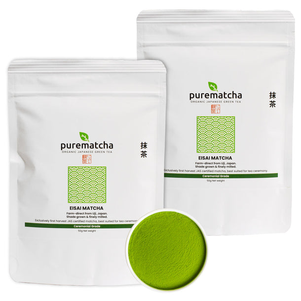 EISAI Organic Ceremonial Pure Matcha Powder