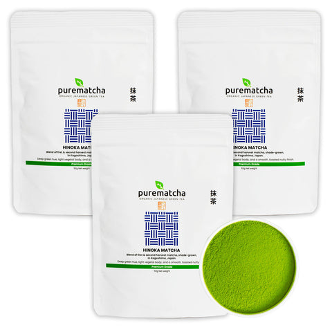 HINOKA Organic Premium Matcha Powder