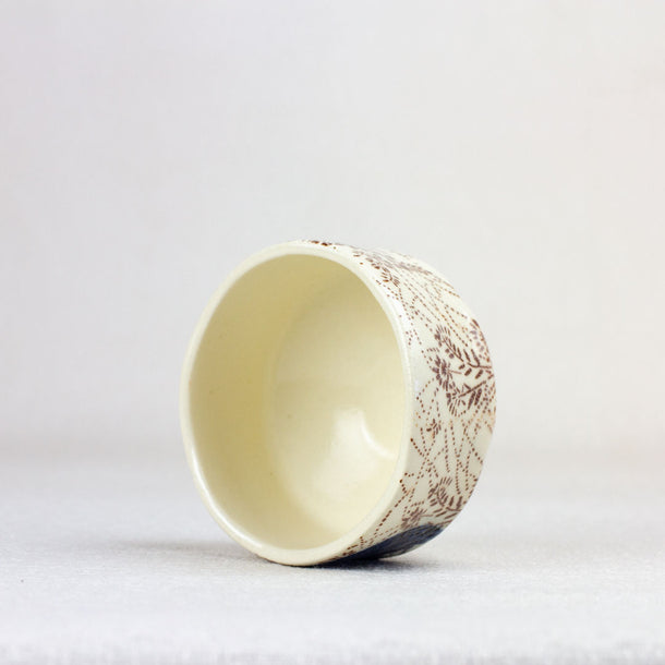 USAGI Japanese Matcha Tea Bowl (Rabbit mini matcha bowl Mino JAPAN)