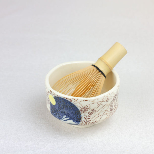 USAGI Japanese Matcha Tea Bowl (Rabbit mini matcha bowl Mino JAPAN)