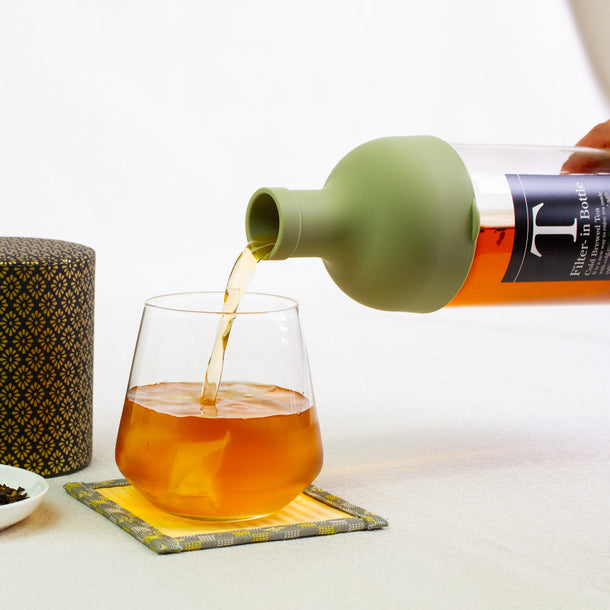 HARIO Cold Brew Tea Filter-in Bottle Green (750ml)