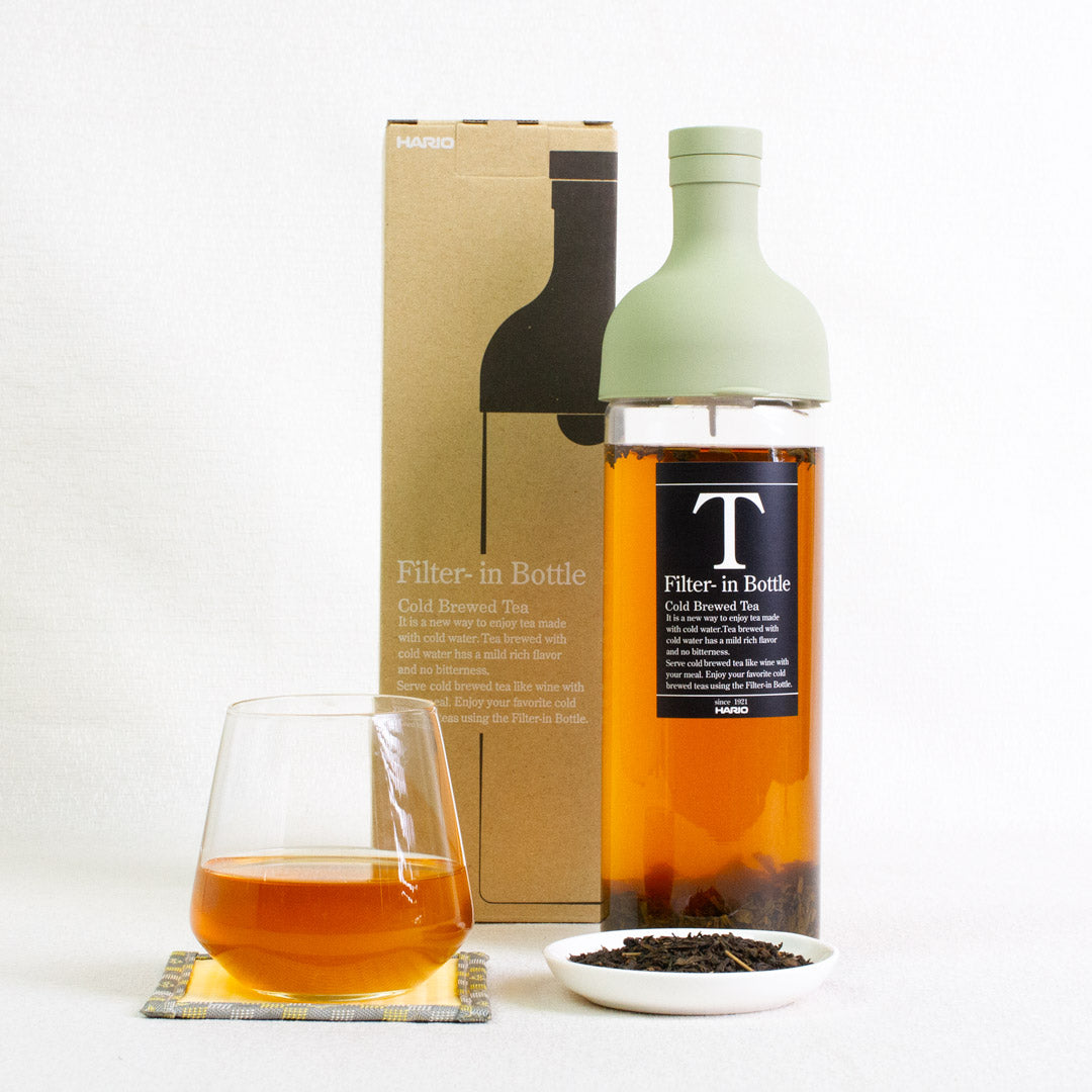 HARIO Cold Brew Tea Filter-in Bottle Green (750ml)