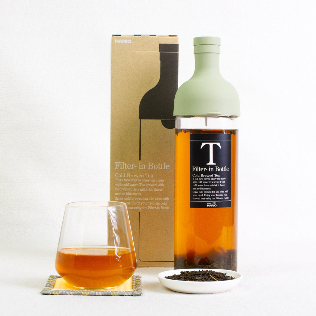 HARIO Cold Brew Tea Filter-in Bottle Green (750ml)
