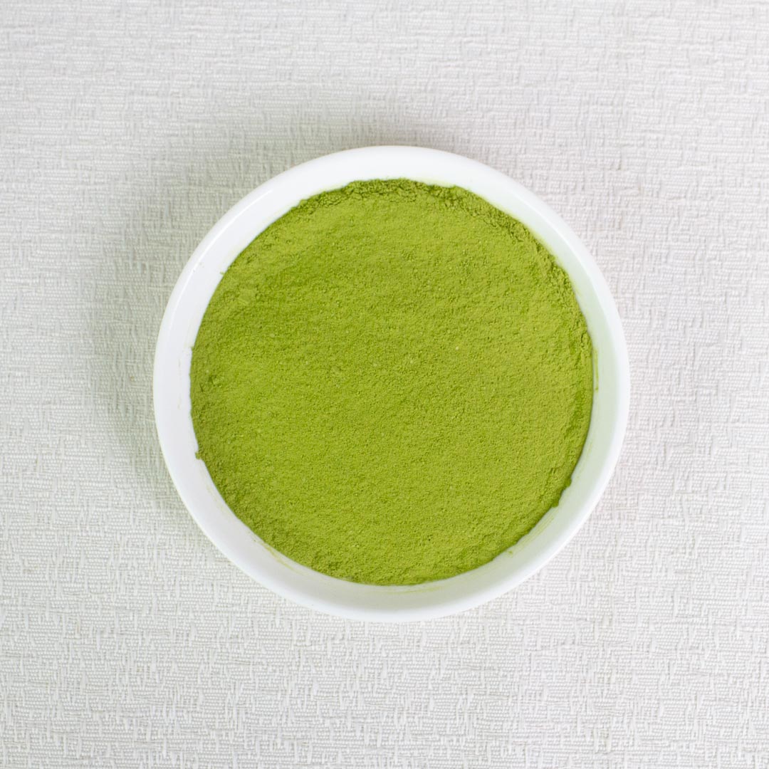 KINARI bulk matcha tea powder top shot