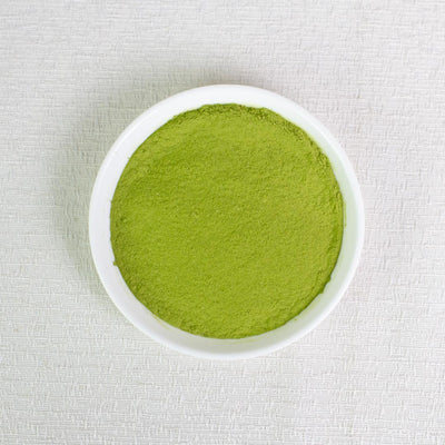 KINARI bulk matcha tea powder top shot