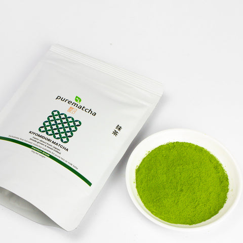 Kiyomidori premium japanese matcha tea powder