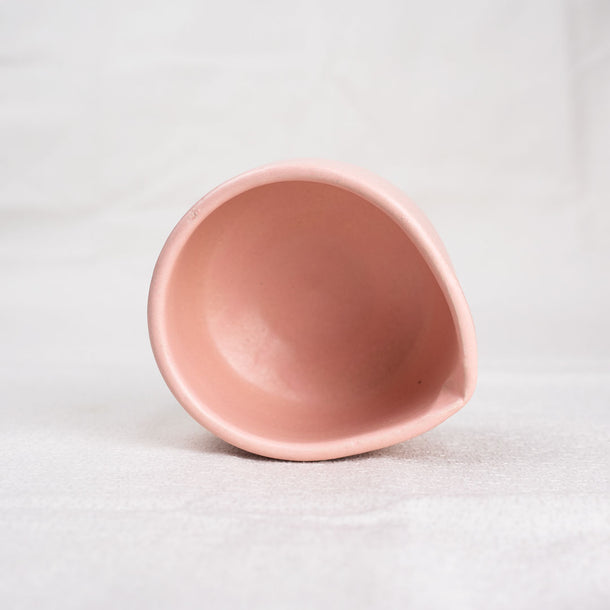 Pink Matcha Tea Bowl Chawan with Spout made in Japan
