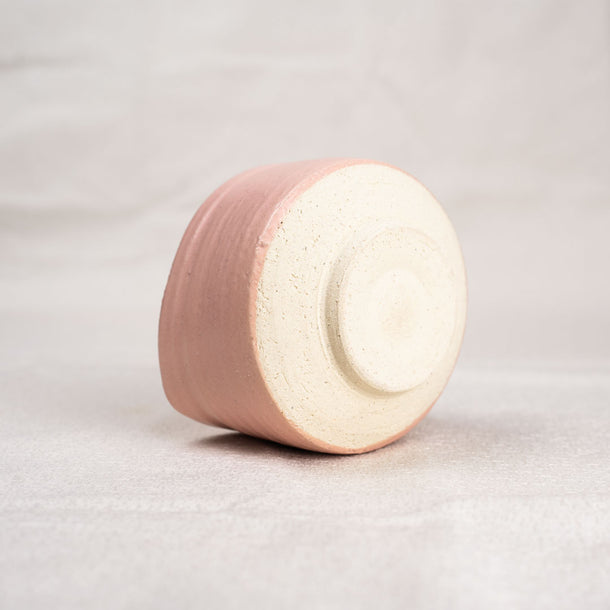 Pink Matcha Tea Bowl Chawan with Spout made in Japan