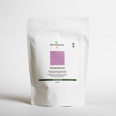 200g WAKABA Premium Bulk Matcha Powder