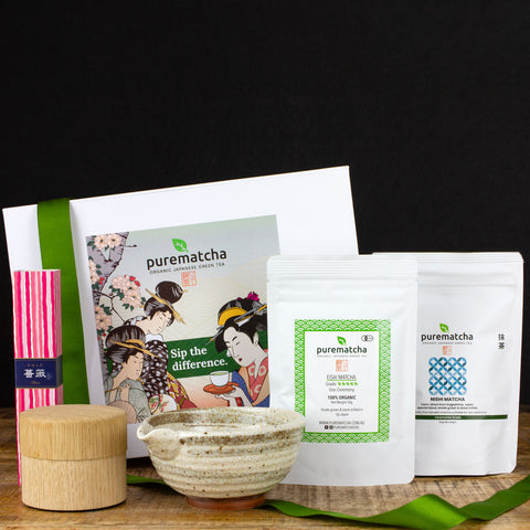 Purematcha Nishi and Eisai Comfort Tea Set Mother's Day