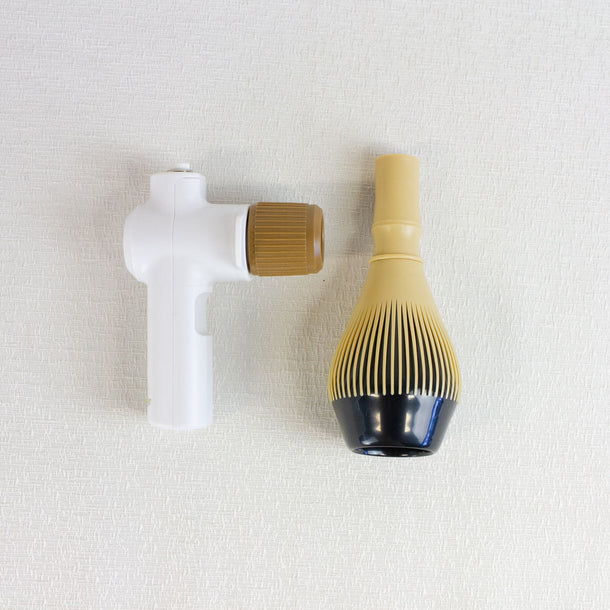CHARAKU Battery Matcha Whisk Set - Made in Japan