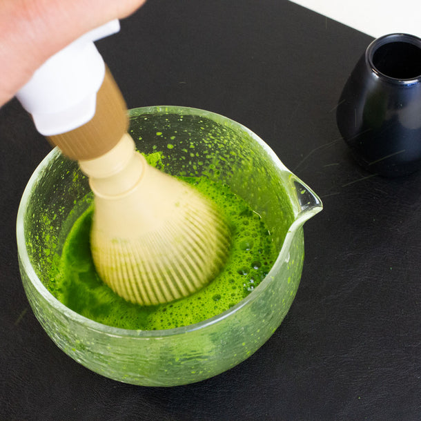 CHARAKU Battery Matcha Whisk Set - Made in Japan