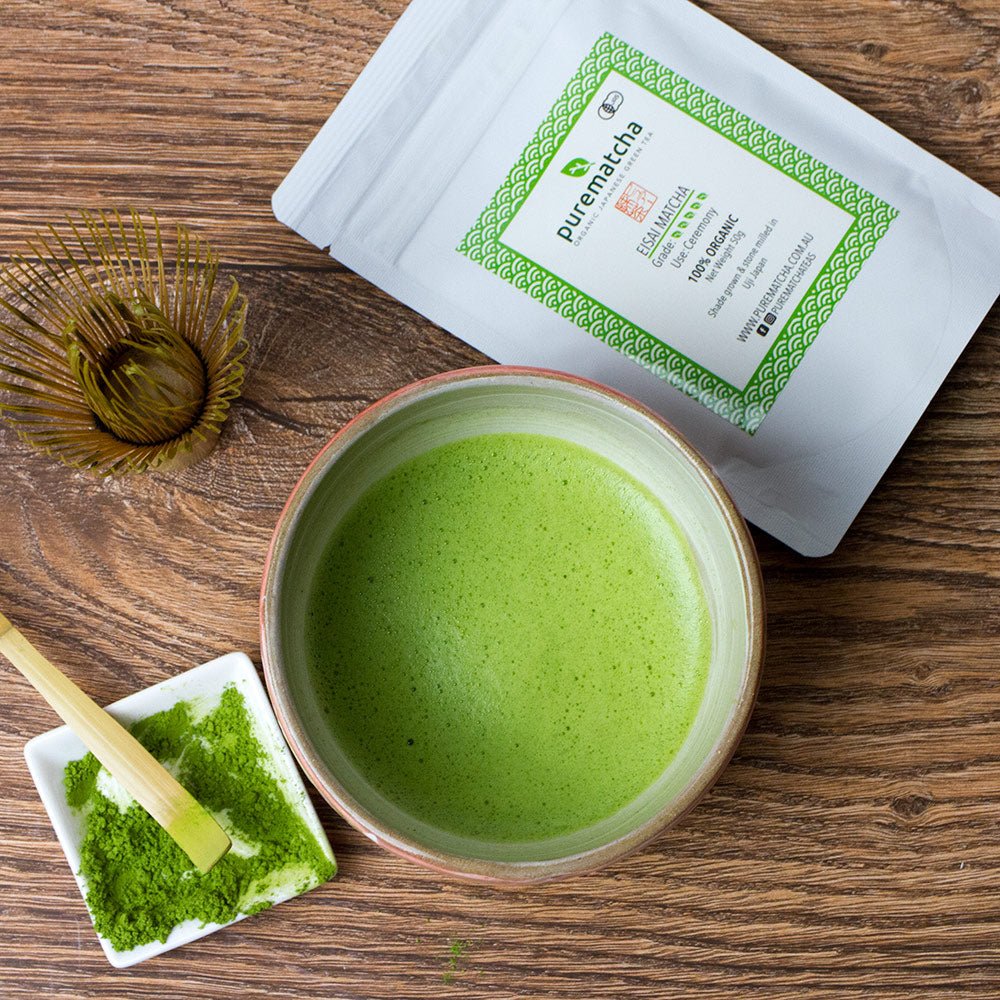 Pure matcha green tea Australia