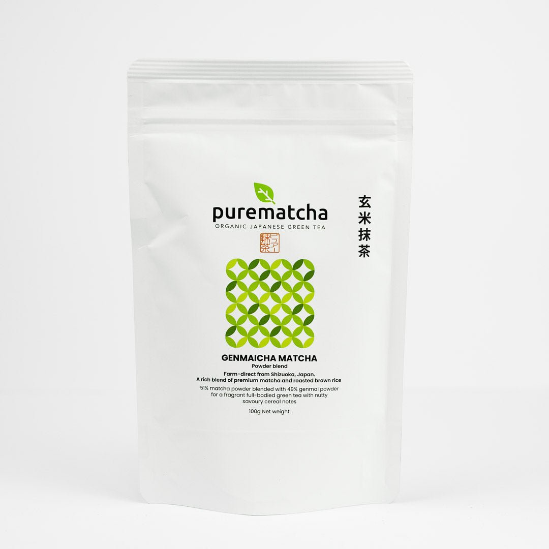 100g GENMAICHA MATCHA Powder Tea (Organic Premium Grade)