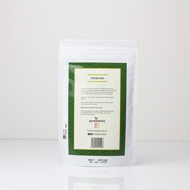 100g GYOKURO Yabukita and Okumidori Blend - Purematcha Australia
