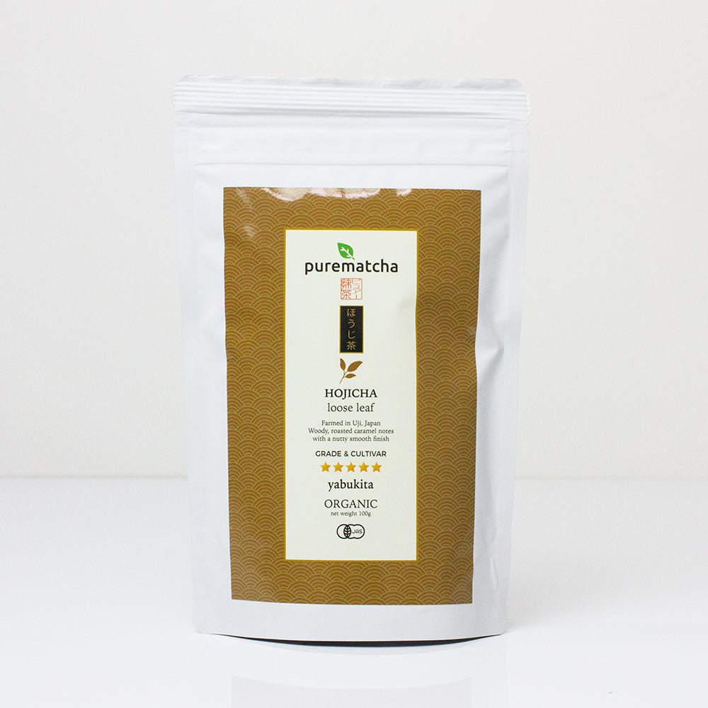 ORGANIC HOJICHA Roasted Green Tea Purematcha Australia