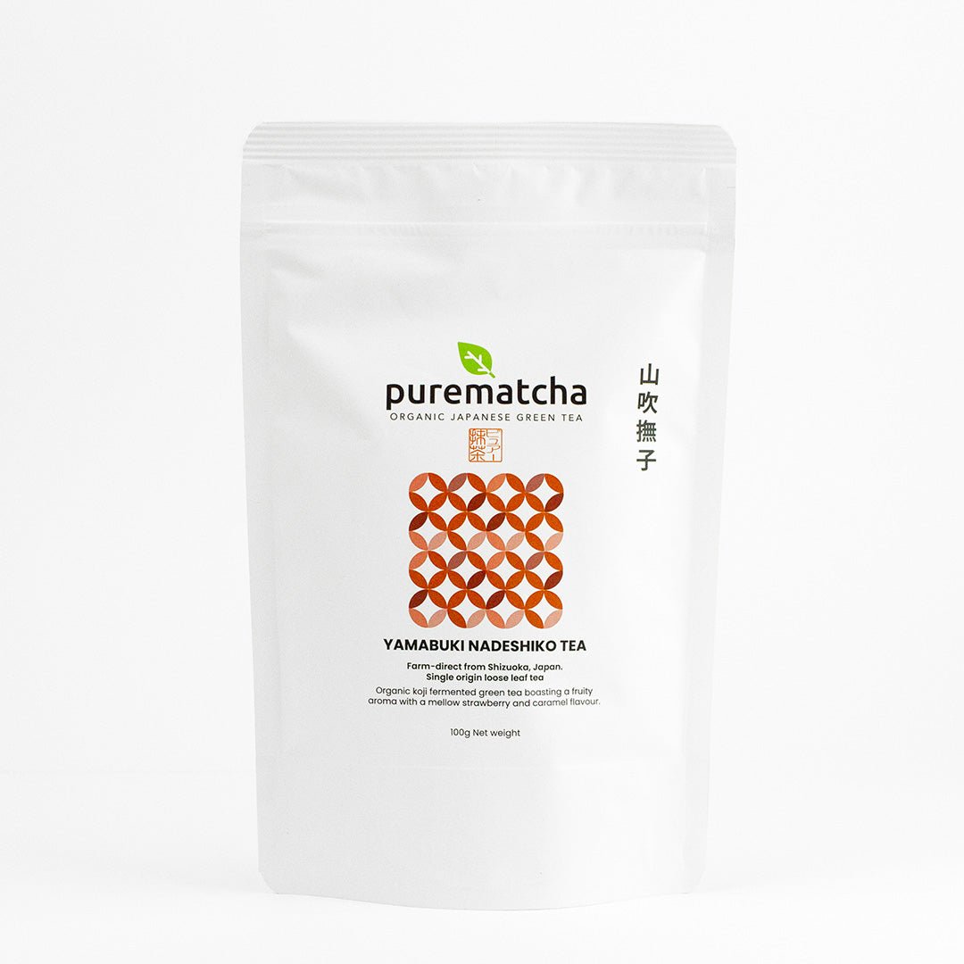 100g YAMABUKI NADESHIKO (Organic Fermented Loose Leaf Tea) - Purematcha Australia