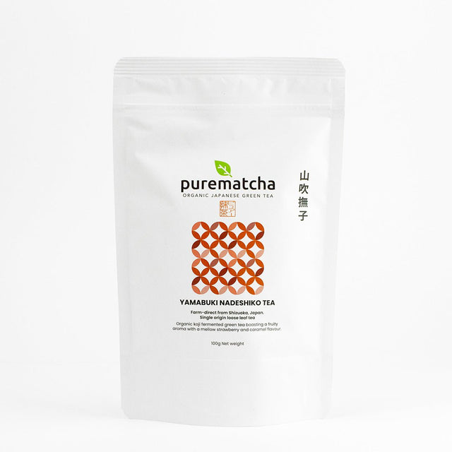 100g YAMABUKI NADESHIKO (Organic Fermented Loose Leaf Tea) - Purematcha Australia