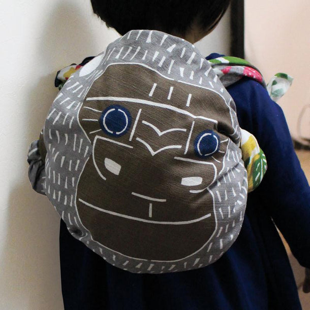 104 KATA KATA Furoshiki Gorilla Green Wrapping Cloth - Purematcha Australia