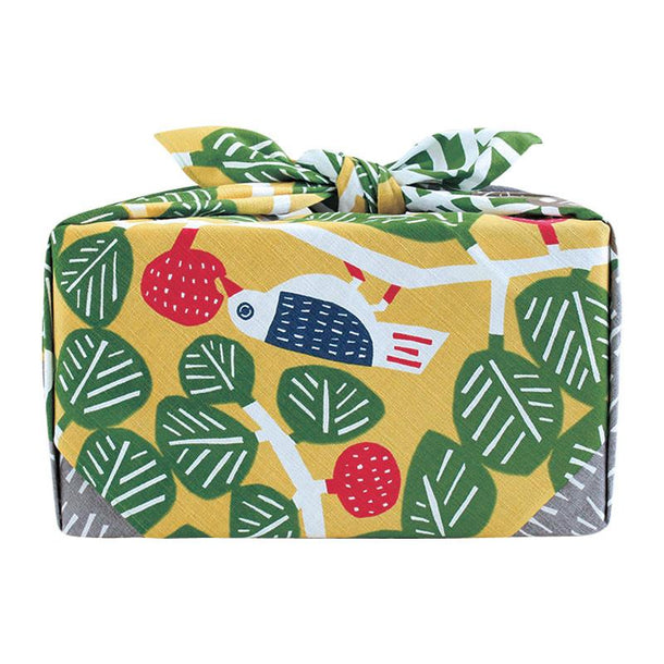 104 KATA KATA Furoshiki Gorilla Green Wrapping Cloth - Purematcha Australia