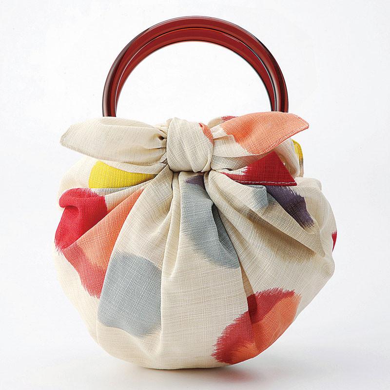70 Modern-girl with Furoshiki Bag Rings - Purematcha Australia