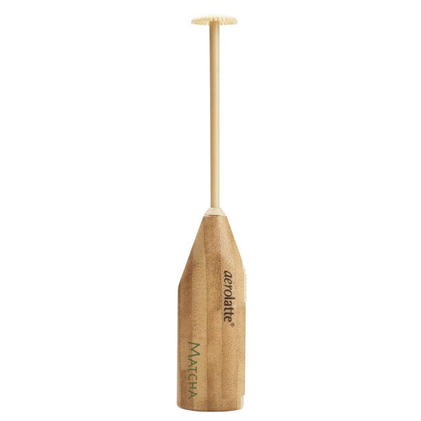 Aerolatte Bamboo Matcha Whisk Milk Frother (Battery operated) - Purematcha Australia