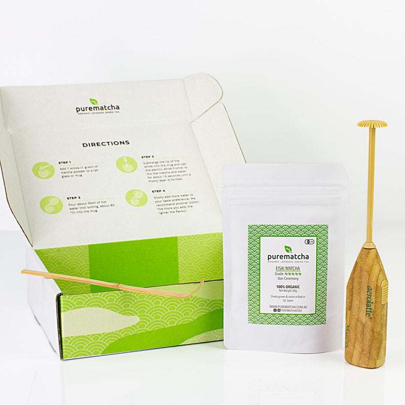 Aerolatte Modern Matcha Tea Set - Purematcha Australia