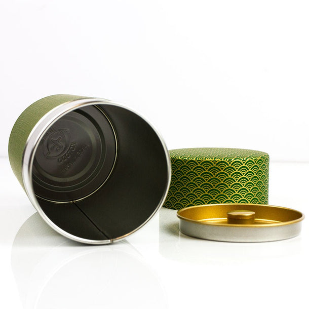 AOMI Tall Japanese Washi Tea Canister - Purematcha Australia