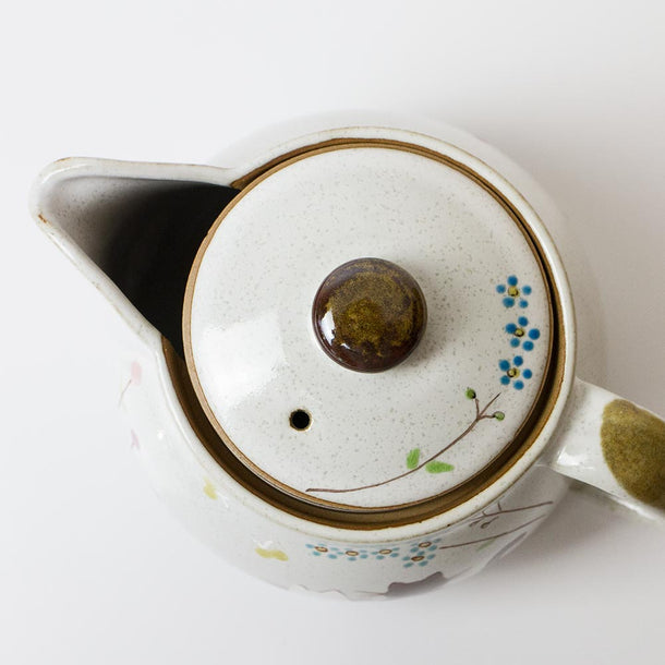 Atelier Yu Cats In Sunny Spot Kutaniyaki Japanese Teapot (360ml) - Purematcha Australia